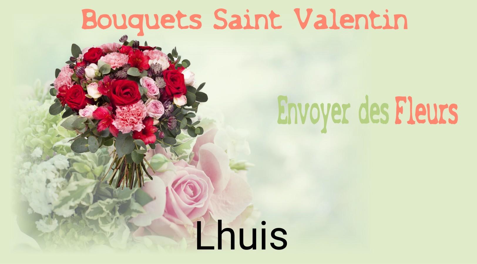 Roses de Saint-Valentin livrées à Lhuis